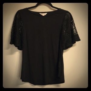 Women’s Lauren Conrad Top, Size Small, Black, NWT